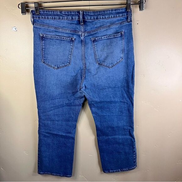 Old‎ Navy Flare High Rise Ankle Jeans Size 14 Petite Womens Denim Plus - Picture 4 of 6